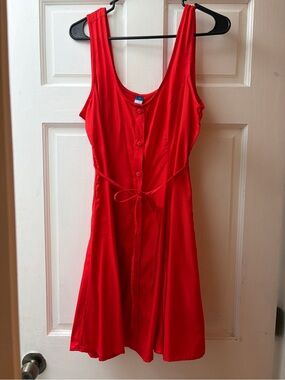 Red Fit N Flare Dress